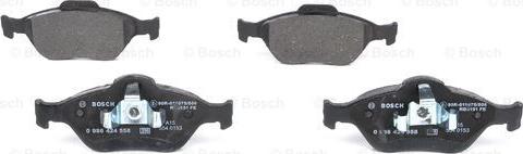 BOSCH 0 986 424 558 - Brake Pad Set, disc brake onlydrive.pro