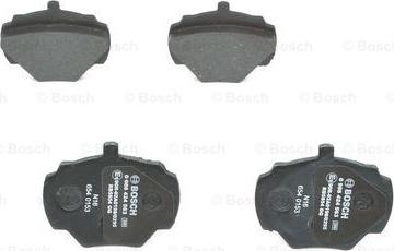 BOSCH 0 986 424 563 - Brake Pad Set, disc brake onlydrive.pro