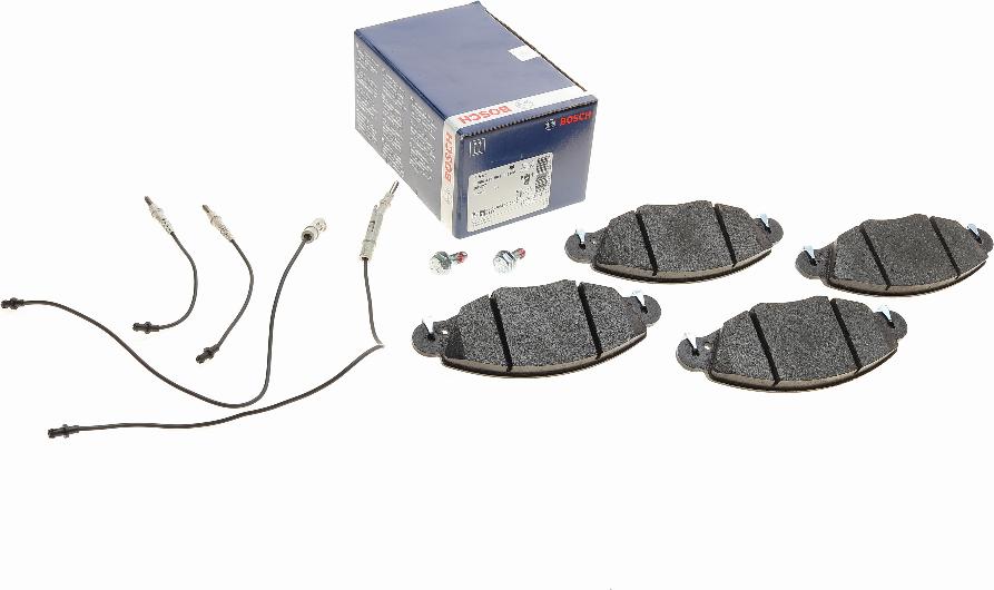 BOSCH 0 986 424 581 - Brake Pad Set, disc brake onlydrive.pro