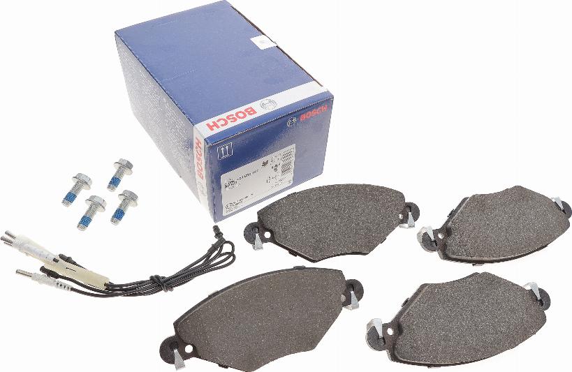 BOSCH 0 986 424 582 - Brake Pad Set, disc brake onlydrive.pro