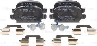 BOSCH 0 986 424 528 - Brake Pad Set, disc brake onlydrive.pro