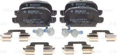 BOSCH 0 986 424 528 - Тормозные колодки, дисковые, комплект onlydrive.pro