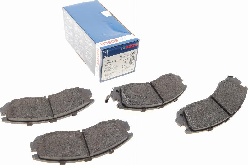 BOSCH 0 986 424 523 - Brake Pad Set, disc brake onlydrive.pro