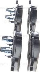 BOSCH 0 986 424 649 - Brake Pad Set, disc brake onlydrive.pro