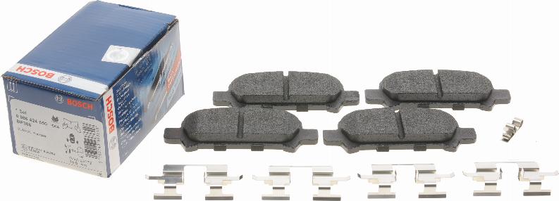 BOSCH 0 986 424 650 - Brake Pad Set, disc brake onlydrive.pro