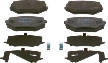 BOSCH 0 986 424 658 - Brake Pad Set, disc brake onlydrive.pro