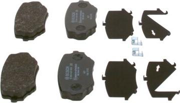 BOSCH 0 986 424 658 - Brake Pad Set, disc brake onlydrive.pro