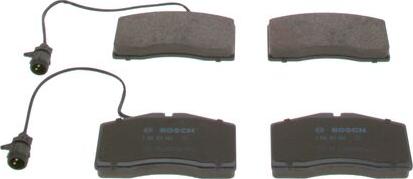 BOSCH 0 986 424 664 - Brake Pad Set, disc brake onlydrive.pro