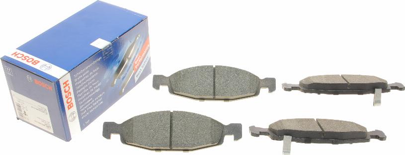 BOSCH 0 986 424 666 - Brake Pad Set, disc brake onlydrive.pro