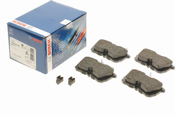 BOSCH 0 986 424 661 - Brake Pad Set, disc brake onlydrive.pro