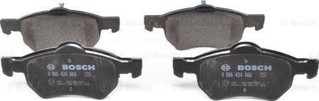 BOSCH 0 986 424 668 - Brake Pad Set, disc brake onlydrive.pro