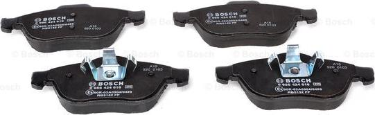 BOSCH 0 986 424 616 - Piduriklotsi komplekt,ketaspidur onlydrive.pro