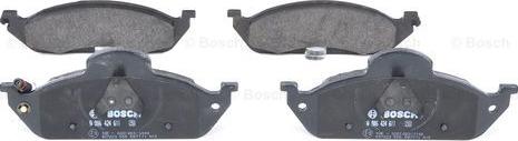 BOSCH 0 986 424 611 - Brake Pad Set, disc brake onlydrive.pro