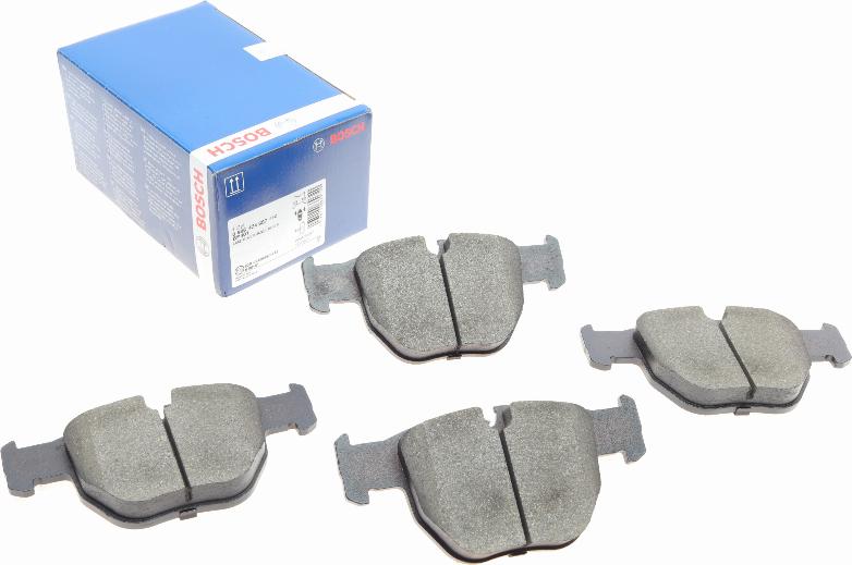 BOSCH 0 986 424 687 - Brake Pad Set, disc brake onlydrive.pro