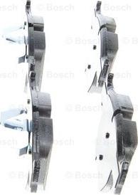 BOSCH 0 986 424 687 - Brake Pad Set, disc brake onlydrive.pro