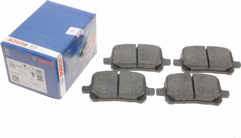 BOSCH 0 986 424 639 - Brake Pad Set, disc brake onlydrive.pro