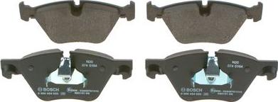 BOSCH 0 986 424 620 - Brake Pad Set, disc brake onlydrive.pro