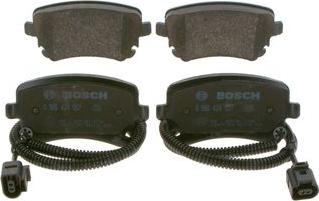 BOSCH 0 986 424 057 - Тормозные колодки, дисковые, комплект onlydrive.pro