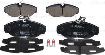 BOSCH 0 986 424 030 - Brake Pad Set, disc brake onlydrive.pro