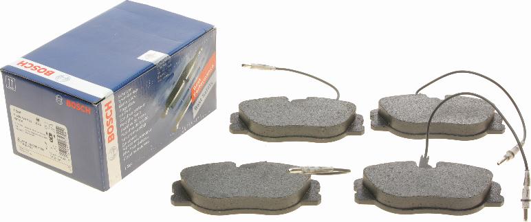 BOSCH 0 986 424 033 - Brake Pad Set, disc brake onlydrive.pro