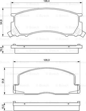 BOSCH 0 986 424 183 - Jarrupala, levyjarru onlydrive.pro