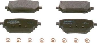 BOSCH 0 986 424 890 - Brake Pad Set, disc brake onlydrive.pro