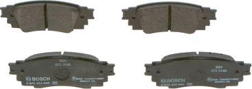 BOSCH 0 986 424 840 - Brake Pad Set, disc brake onlydrive.pro