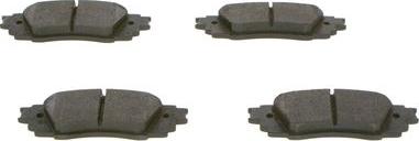 BOSCH 0 986 424 840 - Brake Pad Set, disc brake onlydrive.pro