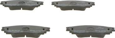 BOSCH 0 986 424 840 - Brake Pad Set, disc brake onlydrive.pro