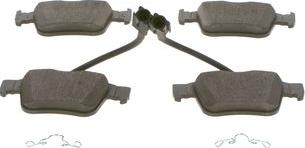 BOSCH 0 986 424 848 - Brake Pad Set, disc brake onlydrive.pro