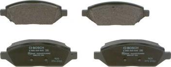 BOSCH 0 986 424 842 - Brake Pad Set, disc brake onlydrive.pro