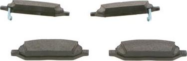 BOSCH 0 986 424 842 - Brake Pad Set, disc brake onlydrive.pro