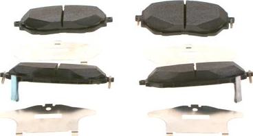 BOSCH 0 986 424 865 - Brake Pad Set, disc brake onlydrive.pro