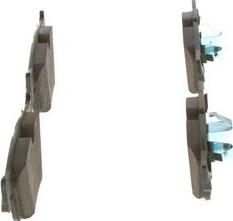 BOSCH 0 986 424 860 - Brake Pad Set, disc brake onlydrive.pro