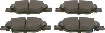 BOSCH 0 986 424 868 - Brake Pad Set, disc brake onlydrive.pro