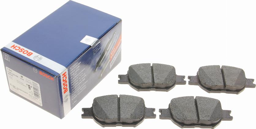 BOSCH 0 986 424 808 - Brake Pad Set, disc brake onlydrive.pro