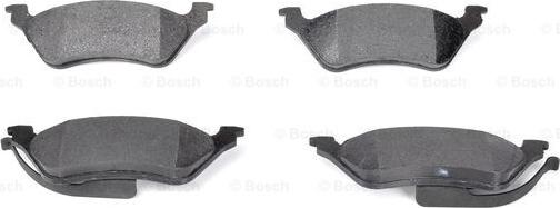 BOSCH 0 986 424 816 - Brake Pad Set, disc brake onlydrive.pro