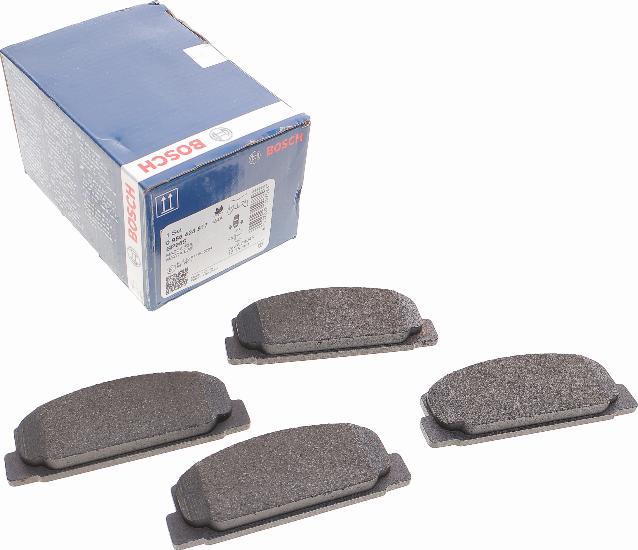 BOSCH 0 986 424 817 - Brake Pad Set, disc brake onlydrive.pro