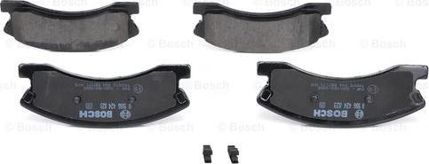 BOSCH 0 986 424 823 - Brake Pad Set, disc brake onlydrive.pro