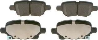 BOSCH 0 986 424 870 - Brake Pad Set, disc brake onlydrive.pro