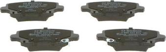 BOSCH 0 986 424 872 - Brake Pad Set, disc brake onlydrive.pro