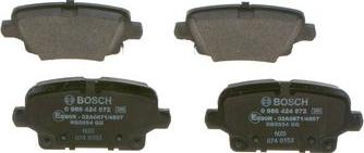 BOSCH 0 986 424 872 - Brake Pad Set, disc brake onlydrive.pro