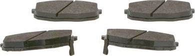 BOSCH 0 986 424 393 - Brake Pad Set, disc brake onlydrive.pro