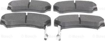 BOSCH 0 986 424 369 - Brake Pad Set, disc brake onlydrive.pro