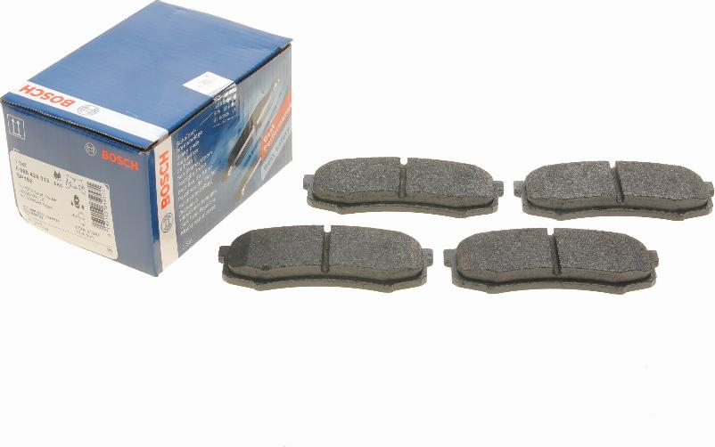 BOSCH 0 986 424 313 - Brake Pad Set, disc brake onlydrive.pro