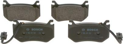 BOSCH 0 986 424 384 - Brake Pad Set, disc brake onlydrive.pro