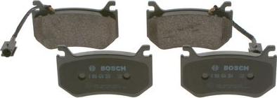 BOSCH 0 986 424 384 - Brake Pad Set, disc brake onlydrive.pro