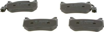 BOSCH 0 986 424 384 - Brake Pad Set, disc brake onlydrive.pro