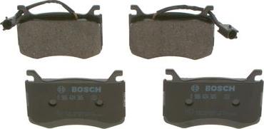 BOSCH 0 986 424 385 - Brake Pad Set, disc brake onlydrive.pro