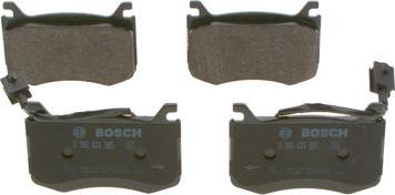 BOSCH 0 986 424 385 - Brake Pad Set, disc brake onlydrive.pro